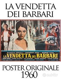 La Vendetta Dei Barbari 1960 Poster Originale Josè