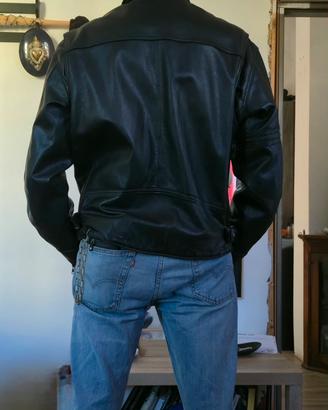 Giacca pelle harley davidson vintage 