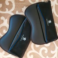 2 Box borsa porta oggetti sedile auto Logo PEUGEOT