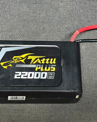 batterie lipo 22 ah 6s per droni professionali