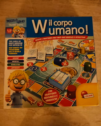 Viva il corpo umano Lisciani 
