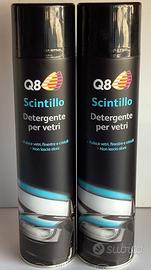 Scintillo Q8 detergente vetri 400 ML 2 pezzi