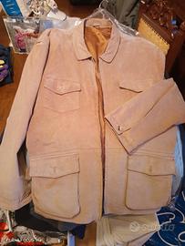 giacca in pelle estiva fatta su misura