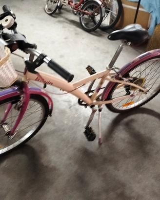 bicicletta da ragazza misura 24