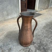 Brocca  Vintage in Rame Martellato Arredo Rustico