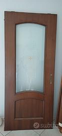 Porta scrigno in noce 