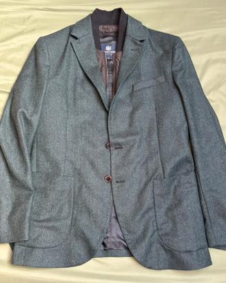 Giacca Aquascutum of london 38R verde scuro  new