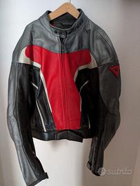 Tuta moto Dainese in pelle divisibile Tg. 56
