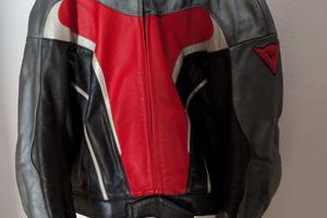 Tuta moto Dainese in pelle divisibile Tg. 56