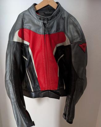 Tuta moto Dainese in pelle divisibile Tg. 56
