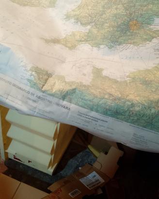 carta geografica da parete