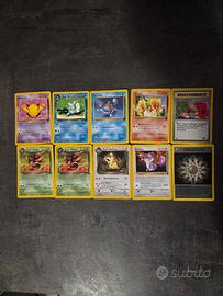 Carte pokemon vintage set team rocket