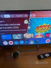 Televisore smart tv 32 pollici