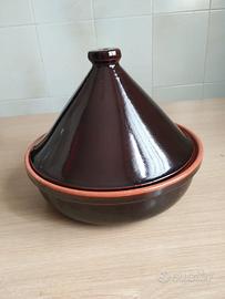 TAJINE IN TERRACOTTA DIAMETRO 25 CM