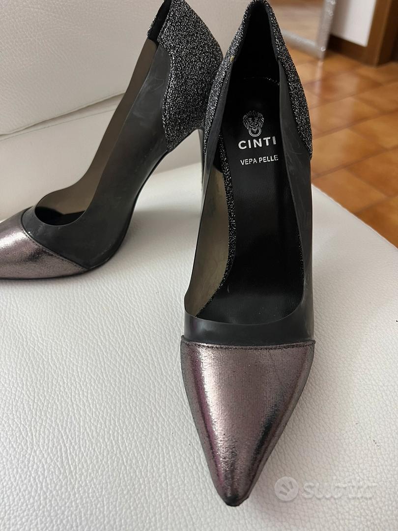 Tacchi Cinti in vera pelle brillantini Abbigliamento e Accessori In vendita a Bologna