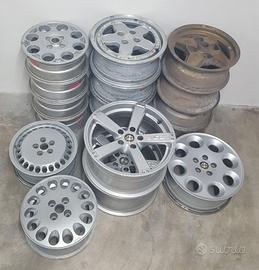 Cerchi alfa romeo 13 14 15 16 17 vintage