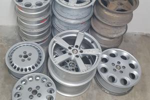 Cerchi alfa romeo 13 14 15 16 17 vintage