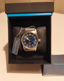 Orologio Piquadro al quarzo maglia Milano fliplock