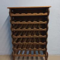 Cantinetta vini in legno 42 bottiglie vintage