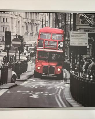 Quadro London Bus 140X100