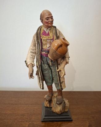 Antica Figura Presepe Napoletano XIX Secolo