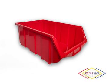 4 Contenitori bocca di lupo in plastica TERRY