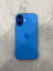 iPhone 16 Blu - 128 GB + Cover Silicone Omaggio