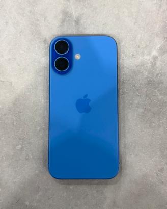 iPhone 16 Blu - 128 GB + Cover Silicone Omaggio