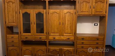 Mobile componibile in legno massello