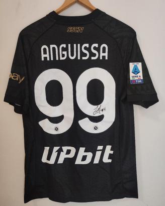 Maglia calcio SSC Napoli originale autografata