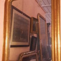 PICCOLA SPECCHIERA DORATA IN FOGLIA