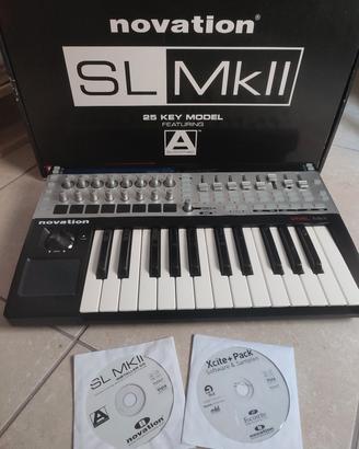 Controller Midi Novation SL 25 MKII