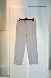 Pantaloni classici da uomo grigi, realizzati su mi