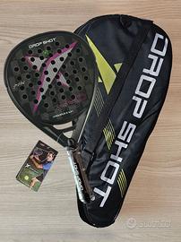 Padel in carbonio 24K Drop Shot CONQUEROR 10 SOFT