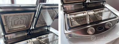 Piastra doppia in vetroceramica Spidocook 2KW