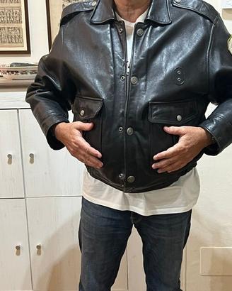 giubboyyo in pelle Avirex
