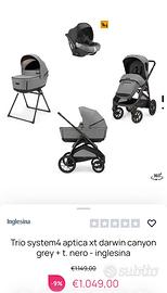 Trio inglesina aptica xt