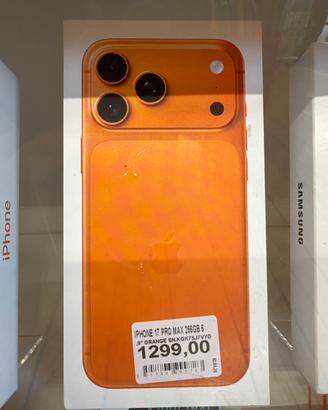 nuovo sigilato iphone 17pro max 256GB  di apple