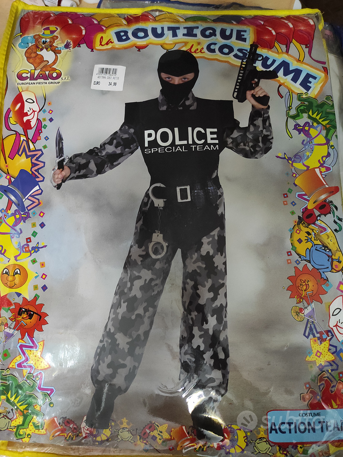 Vestito carnevale poliziotto bambino - Vendita in Tutto per i bambini 