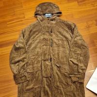 Duffle Coat Hessnatur in Velluto a Coste - Cotone 