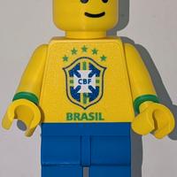 Omino Lego XXL 20cm Brasile