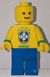 Omino Lego XXL 20cm Brasile