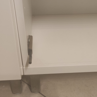Mobile ikea Besta bianco laccato