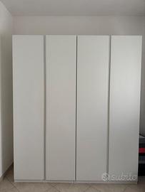 Armadio 4 ante Bari mod. Ikea VIKANES/PAX Bianco