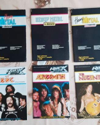 Musicassette e fascicoli "Rock storia e musica".
