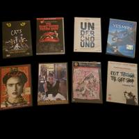 Film DVD Banksy, Kusturika, ecc