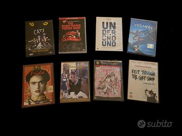 Film DVD Banksy, Kusturika, ecc