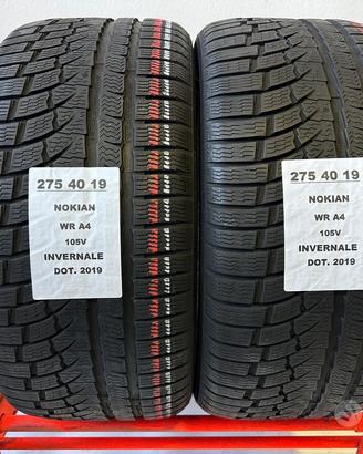 2 gomme 275 40 19 Nokian invernale