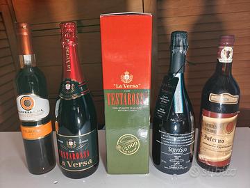 Lotto 4 vini varie Regioni italiane da collezione