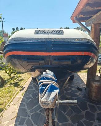 Gommone Marlin 530+Carrello Ellebi 650+Ausiliario